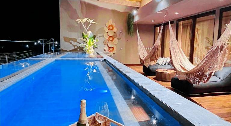 Apartment with pool in São Miguel dos Milagres
