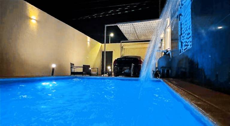 Chalet with terrace, BBQ & yard in Riyadh