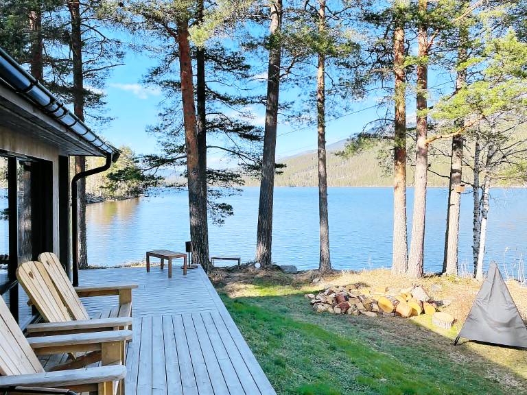 Ferienhaus mit Hund inHovin, Norwegen Mittelnorwegen f&uuml;r max. 9 Personen