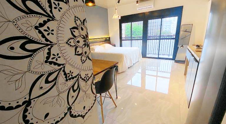 Apartment with 1 room for 4 persons in Paulista