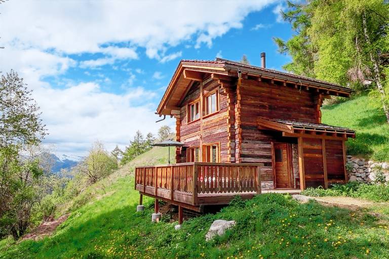 Ferienhaus in Saint-Luc VS, Grimentz Zinal / Val d'Anniviers f&uuml;r max. 4 Personen