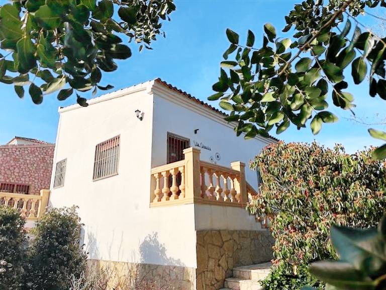 Ferienhaus mit Hund in Càlig, Mittelmeerküste Spanien f&uuml;r max. 4 Personen
