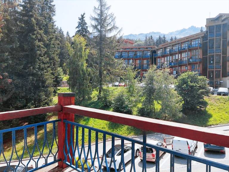 100m from resort center, 3rd floor, view forest, tv, 33m², Les Arcs — photo 3