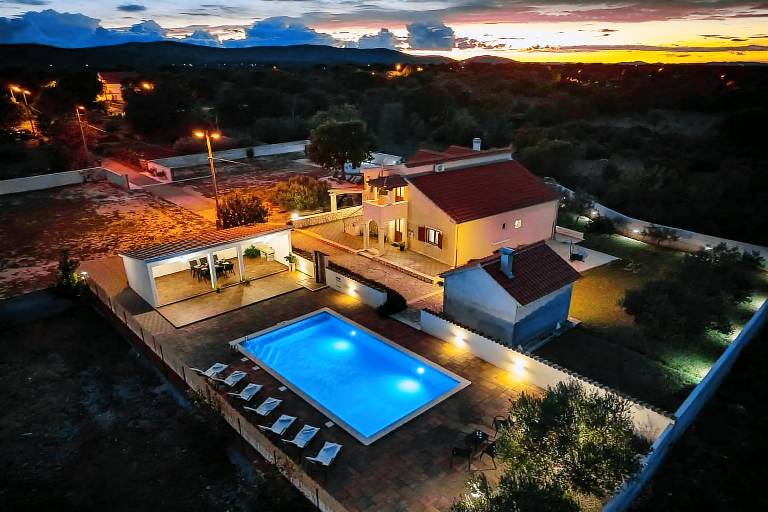 Ferienhaus in Skradin f&uuml;r max. 7 Personen