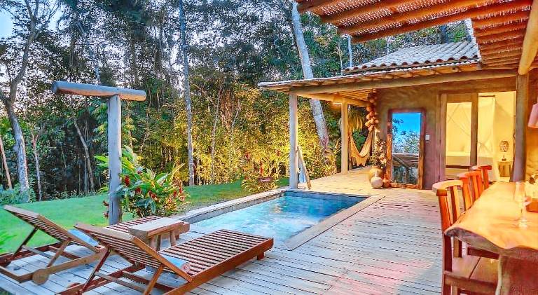Vacation home with pool in Porto Seguro