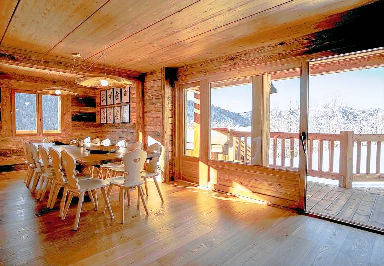 Chalet mit Hund in La Clusaz f&uuml;r max. 20 Personen