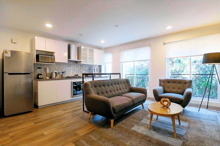 w Amazing 1BR in Premium Barranco near Malecon