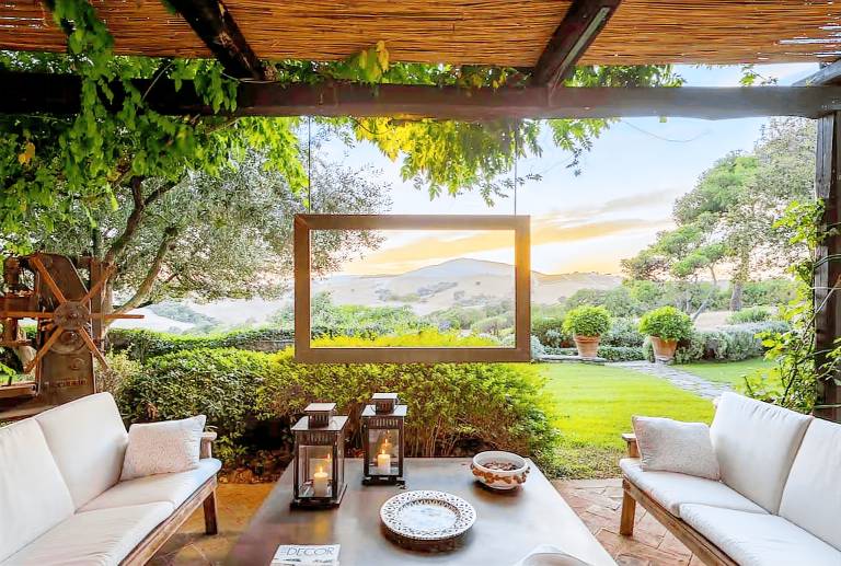 House with garden, patio & private pool | Sea view in Capalbio
