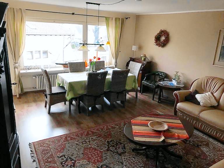 Holiday apartment with garden, terrace & barbeque | Garden view — photo 4