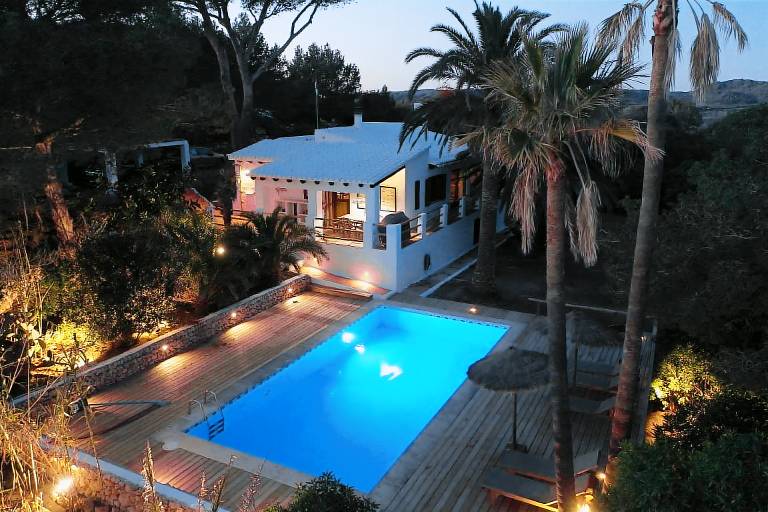 Ferienhaus mit Hund in Maó, Menorca für max. 8 Personen