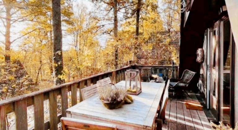 Chalet with pool — photo 3