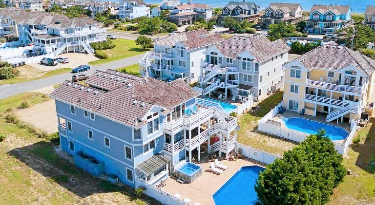 Vacation home with hot tub & pool in Nags Head, NC