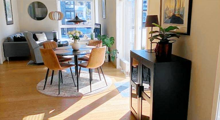City Center (2bedroom/1bath/Balcony) Sørenga in Oslo