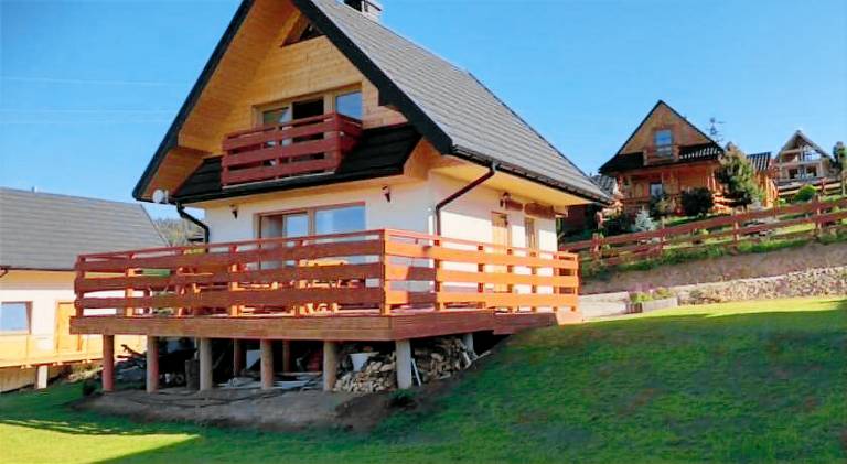Domek w stylu alpejskim Frydman