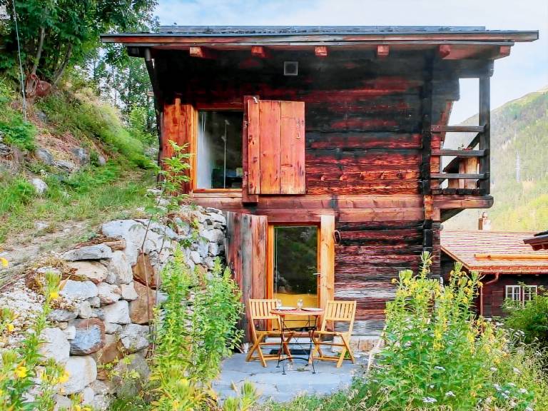 Ferienhaus mit Hund in Goms,  f&uuml;r max. 2 Personen