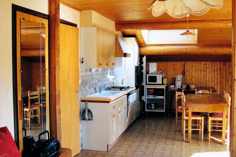 Holiday apartment with yard & terrace | Garden view | Dogs allowed in Le Grand-Bornand