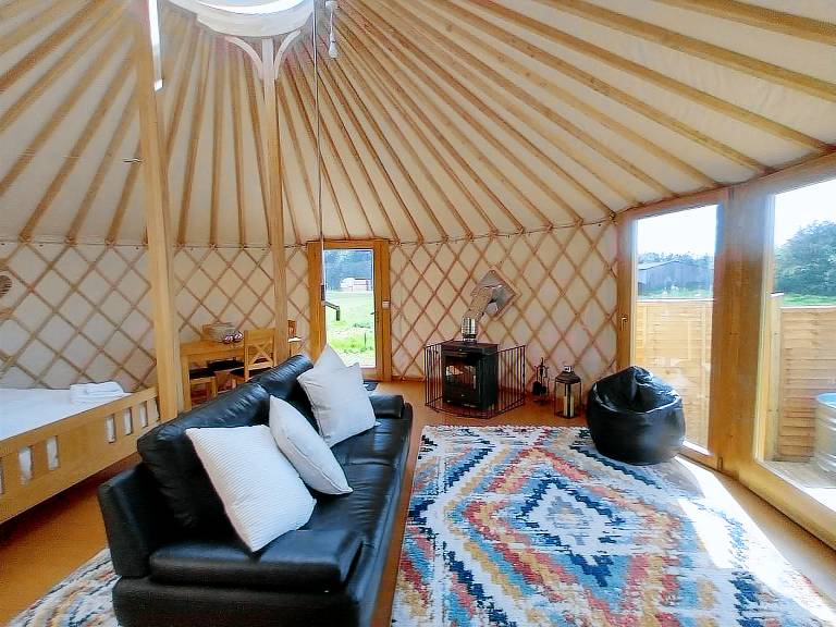 Luxury Glamping Yurts for an Outdoor Adventure in Carmarthenshire — photo 2