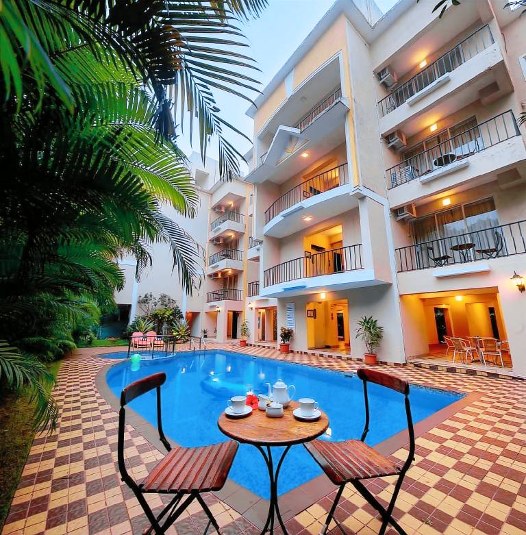 Serviced apartment  Benaulim Beach