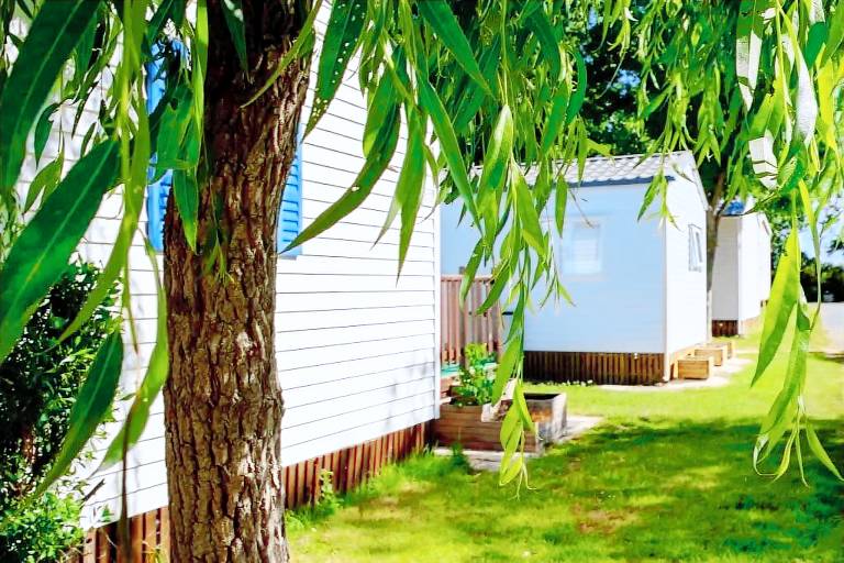 Mobile home with patio, BBQ & garden — photo 2