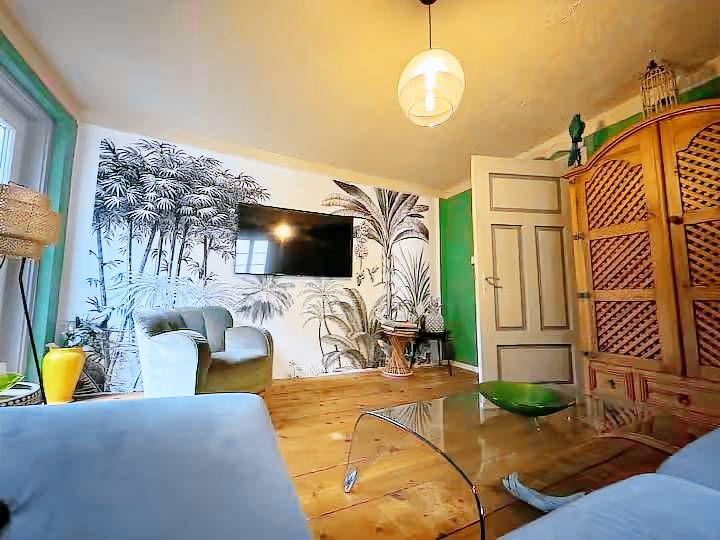 Ferienwohnung Kunterbunt 2 Pers 60qm