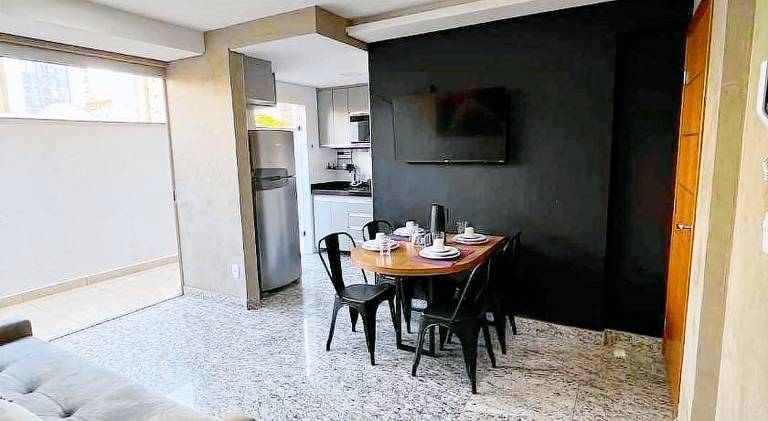 Pleasant holiday apartment | Suitable for remote work | Pets allowed in Belo Horizonte