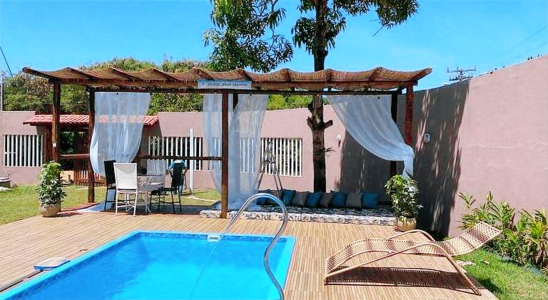 Pleasant house with pool | Close to the beach | Pet-friendly in Guarapari