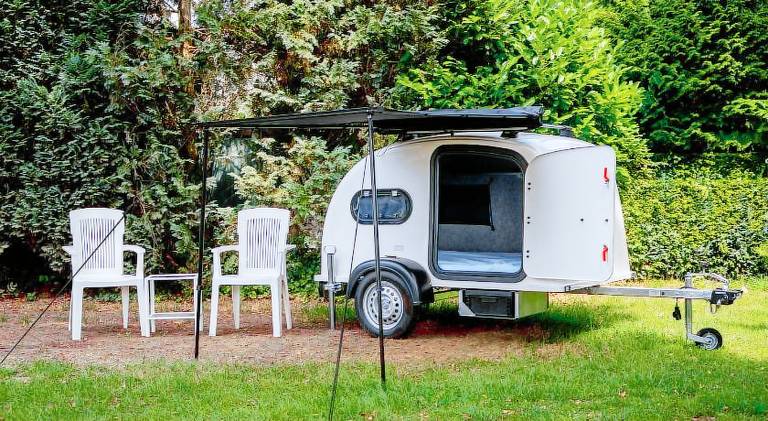 Miniwohnwagen im Heide Resort Bruggen in Brueggen