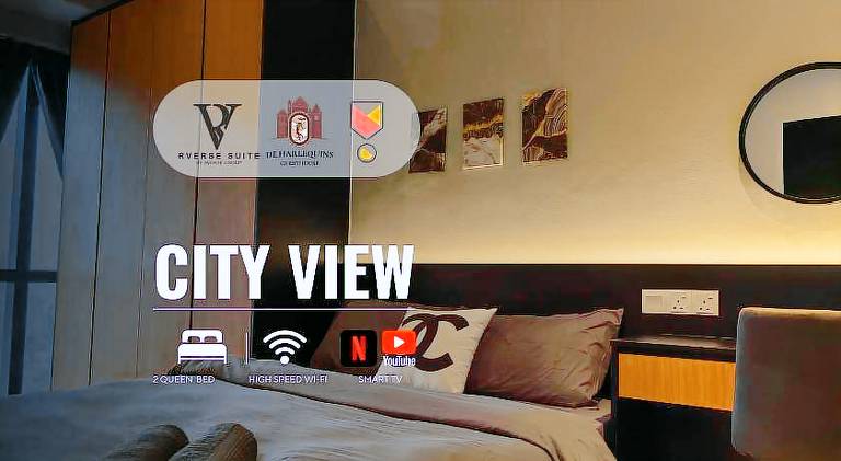 REVO AURORA PLACE, Pavilion 2, 5 Minutes To AXIATA ARENA BUKIT JALIL FREE WIFI by De Harlequins Gues in Kuala Lumpur