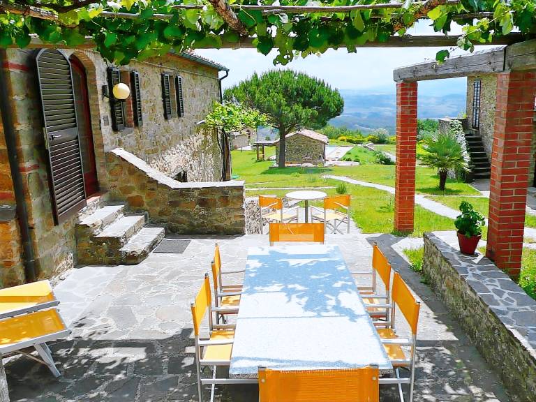Rental apartment with pool | Dogs allowed in Montecatini Val di Cecina