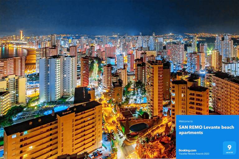 SAN REMO Levante beach apartments in Benidorm