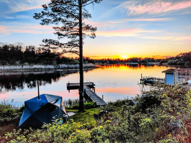 Cabin with BBQ, sauna & garden | Water view — photo 4