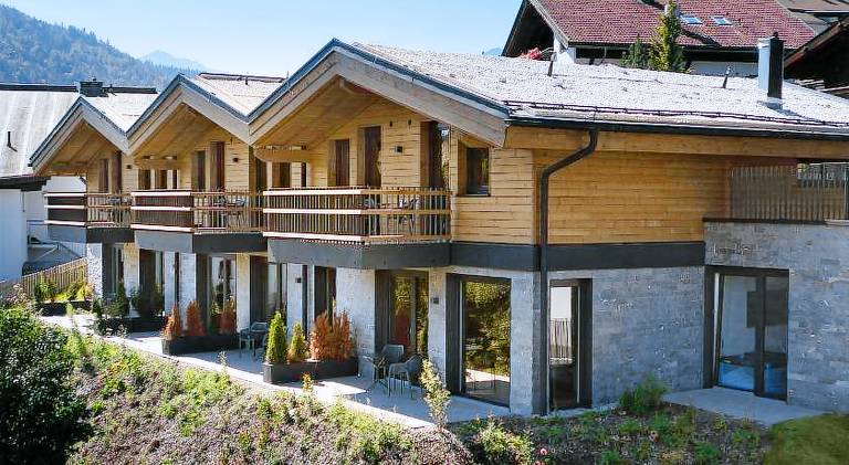 Rental apartment with sauna, terrace & garden in See
