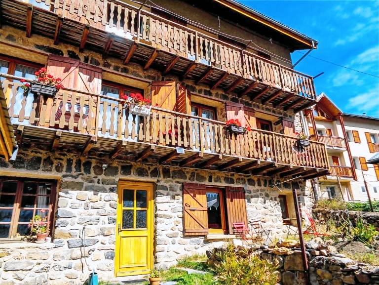 Ferienhaus in La Grave für max. 2 Personen Ferienhaus in La Grave für max. 2 Personen