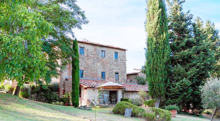Podere Paglieri Apartments in Montespertoli