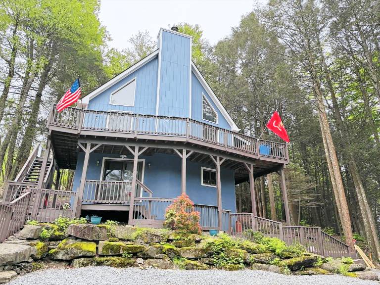 Chalet Lake Ariel