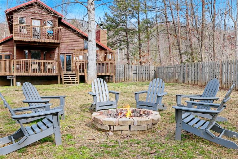 Child-friendly cabin with private pool, terrace & yard | Dogs allowed in Gatlinburg, TN