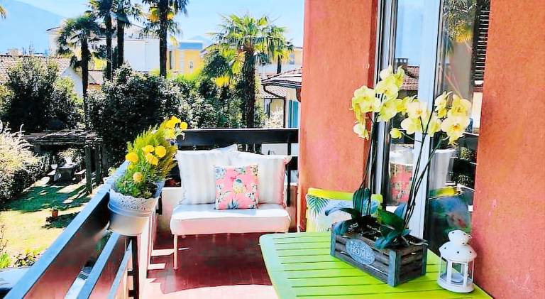 Holiday apartment with 2 rooms for 3 persons in Brissago