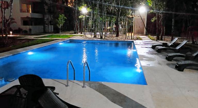 Apartment with pool in Playa del Carmen