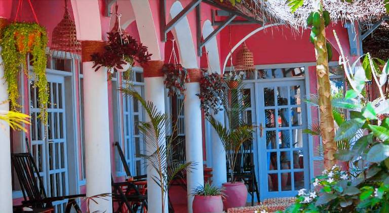 Lodge with barbeque, garden & patio in Nungwi