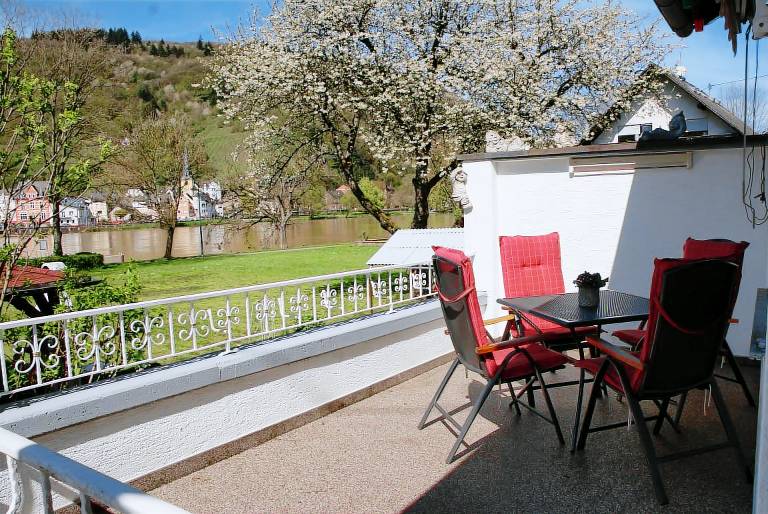 Appartement Fewo Dusche WC Terrasse