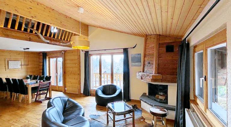 Holiday apartment with 2 rooms for 8 persons in Leysin