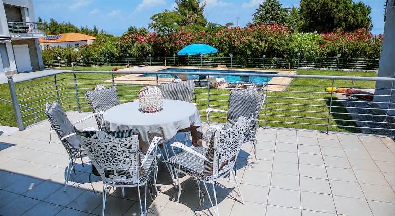 Villa with yard, terrace & pool in Kas