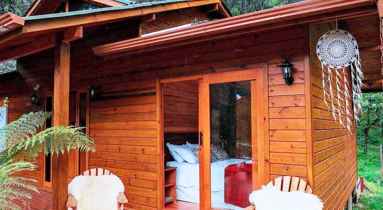 Chalet with barbecue, garden & terrace — photo 3