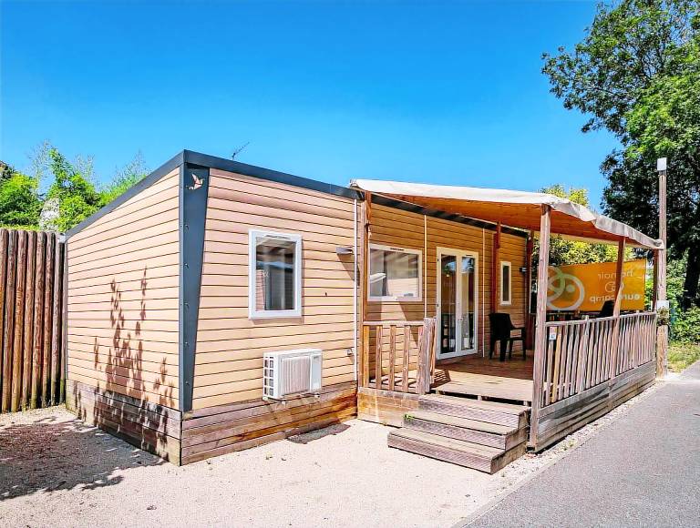 Campingplatz Domaine de Chaussy Mobilheim A C