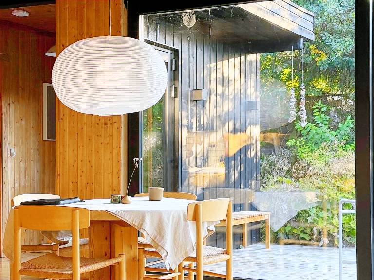 60er Jahre Modernismus am Strand von Rågeleje
