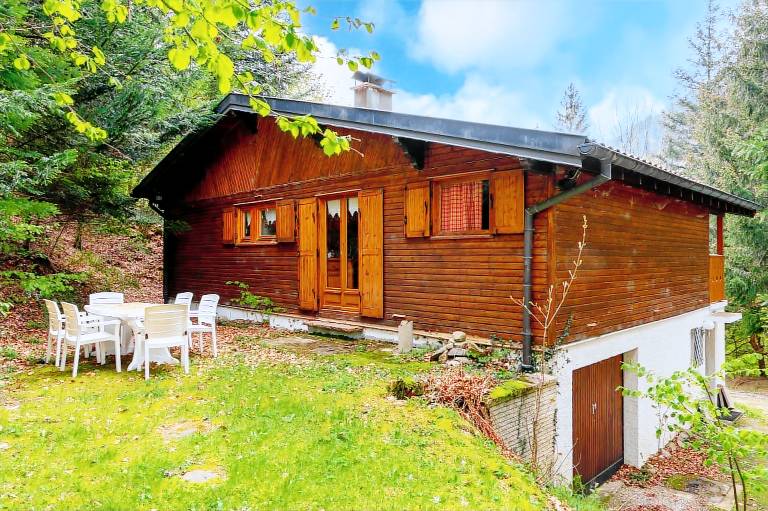 Quiet chalet in the mountains 'Les Airelles' with Private Terrace and Wi-Fi in Thann