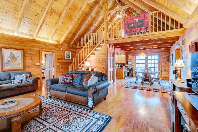 Cabin with barbeque & terrace | Mountain view — photo 2