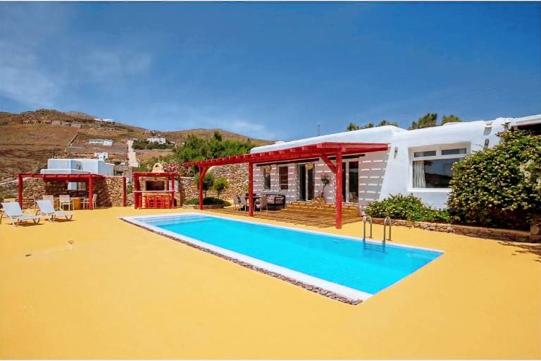 Villa 'Agios Sostis Mykonos' with Sea View, Wi-Fi and Air Conditioning — photo 5