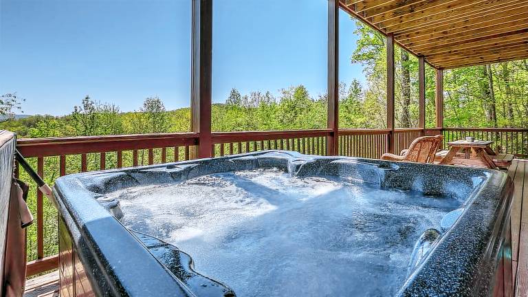 TreeTops- Pet Friendly Master on Main 5 minutes from Downtown Blue Ridge in Blue Ridge, GA