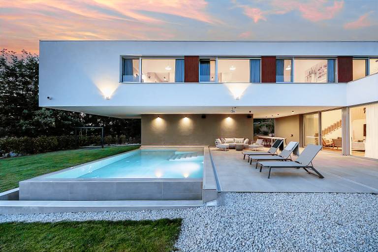 Ferienhaus in Ferenci, Vižinada f&uuml;r max. 10 Personen